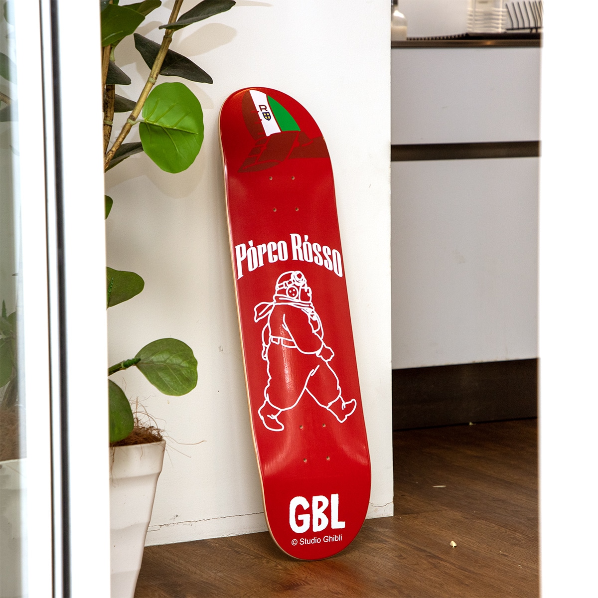 GBL】紅の豚 スケートボードデッキ ポルコロッソ | どんぐり共和国そら